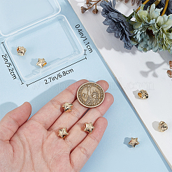 20 шт. бусины из сплава с большим отверстием&nbsp;TIBEB-BBC0001-01