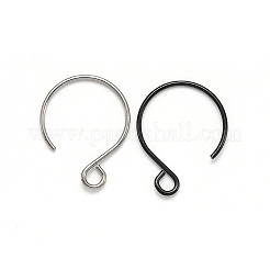 Ganci per orecchini in acciaio inossidabile 304 placcati ioni (ip)&nbsp;STAS-L216-02B