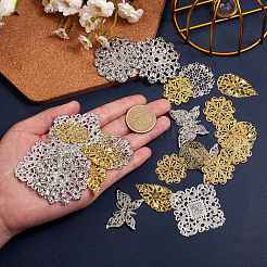 100 шт. 10 стиля железных звеньев IFIN-SZ0001-009