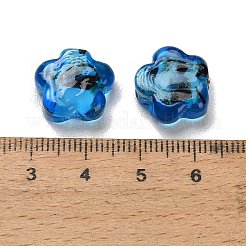 Perles vernissées de sable d'or manuelles &nbsp;LA-T032-02B