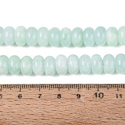 Chapelets de perles de jade blanche naturelle&nbsp;G-Q613-01F-16