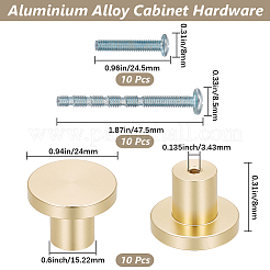10 комплект фурнитуры для шкафа из алюминиевого сплава FIND-GF0007-67G