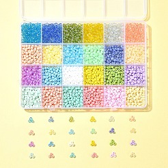 288 г 24 стилей стеклянных бусин&nbsp;SEED-FS0001-26B