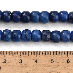 Gefärbt natürlichen weißen Jade Perlen Stränge&nbsp;GG-CBAA20A-01A-02