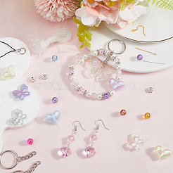 Наборы для изготовления ремешков для мобильных телефонов из акриловых бусин своими руками&nbsp;DIY-SP0003-34