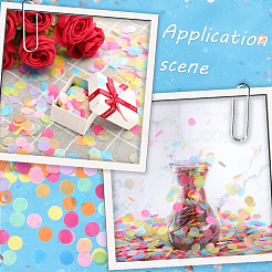 50 г бумажного конфетти для разбрасывания по столу&nbsp;DIY-SP0005-42A