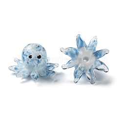 Бусины ручной работы ухабистой бисер нитей&nbsp;LAMP-N021-37F-01