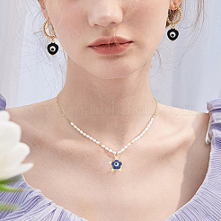 54 шт. 9 стиля 304 нержавеющая сталь эмалированные подвески от сглаза STAS-CA0002-06