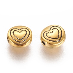 Сплавочные овальные бусины тибетского стиля &nbsp;LS-GLF10713Y-NF