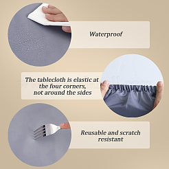 Tischdecke aus Polyester&nbsp;AJEW-GF0013-22B-01