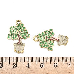 Pendentifs d'émail en alliage&nbsp;ENAM-I082-01G-02