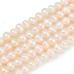 Нити натуральных культивированных жемчужин PEAR-I007-07V-01