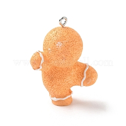 Подвески из непрозрачной смолы на рождественскую тематику&nbsp;RESI-I336-01P-05