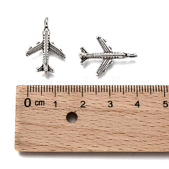 Pendenti per aereo passeggeri in argento antico stile tibetano&nbsp;X-TIBEB-A101638-AS-LF