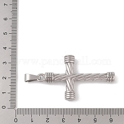 Большие подвески из нержавеющей стали 304 STAS-M068-15P