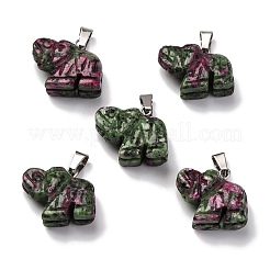 Подвески из окрашенного натурального мрамора&nbsp;G-B127-05P-04