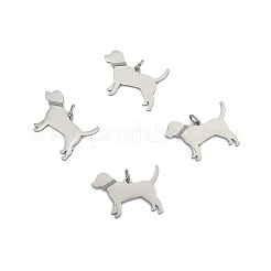 4 Stück Anhänger aus 304 Edelstahl&nbsp;STAS-FS0002-01A