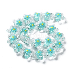 Прозрачные стеклянные бусины&nbsp;LAMP-H065-02A