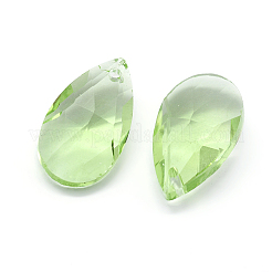 Pendentifs en verre à facettes&nbsp;X-GLAA-F069-S-A11