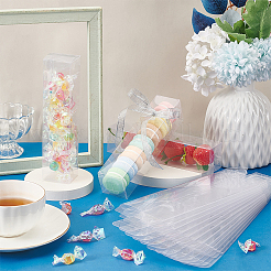 16 шт. прямоугольные складные прозрачные коробки из ПВХ&nbsp;CON-BC0007-44B