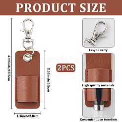 Кожаные подвески-украшения&nbsp;KEYC-WH20010-12A