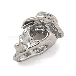 Европейские бусины из нержавеющей стали 304 STAS-S183-05A-P