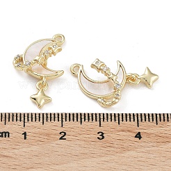 Pendentifs en laiton avec zircone cubique&nbsp;X-KK-M259-03G