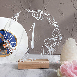 Акриловая прозрачная нажимная пластина OACR-BC0001-02