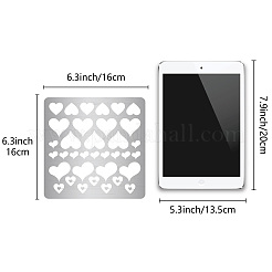 Трафареты для штампов из нержавеющей стали DIY-WH0238-097