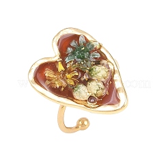 Anillos abiertos para puños de acero inoxidable 304&nbsp;LS-RJEW-C167-01C-03