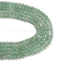 Естественный зеленый авантюрин бисер нитей&nbsp;G-C280-B20-6mm
