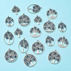 18шт 6 стиля подвески из сплава в тибетском стиле&nbsp;FIND-CJ0002-10