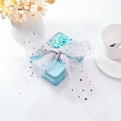 Сетчатые ленты с пайетками и звездами OCOR-P010-F12