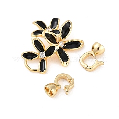 Латунное микропейв KK-U043-09G-01