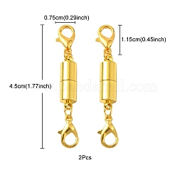 Латунные магнитные застежки&nbsp;KK-YW0001-58G