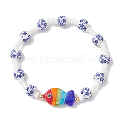 Браслеты ручной работы из фарфора&nbsp;BJEW-MZ00292