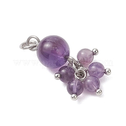 7 шт. 7 варианта подвесок из натурального зеленого авантюрина&nbsp;PALLOY-JF05155