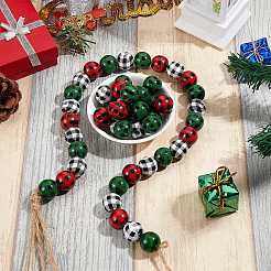 105шт 3 цвета натуральные деревянные бусины WOOD-SZ0001-13