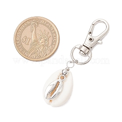 Океан коллекция подвесные украшения из ракушек&nbsp;HJEW-JM03210-06