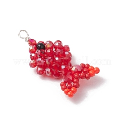 Граненые подвески стекла&nbsp;PALLOY-MZ00661-02