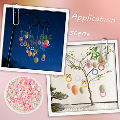 1000pcs perles en plastique&nbsp;KY-PA0001-23