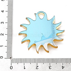 Opake Acryl Anhänger&nbsp;SACR-F017-01B