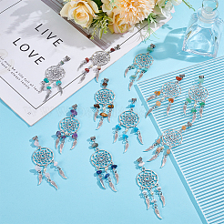 12 шт. Сплав европейские подвески с подвесками&nbsp;PALLOY-PH01732