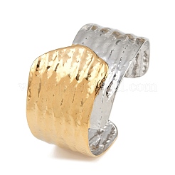 Браслеты-манжеты из нержавеющей стали 304 для женщин BJEW-G757-12GP