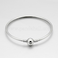 Fabrication de bracelet de style européen en laiton mélangé&nbsp;MAK-M008-M