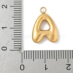Pendentifs initiaux en acier inoxydable 304&nbsp;STAS-S186-12A-G