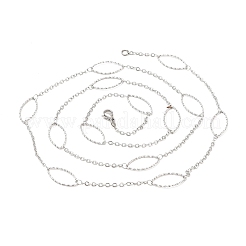 Не тускнеющие ожерелья из нержавеющей стали 304 STAS-D084-29P