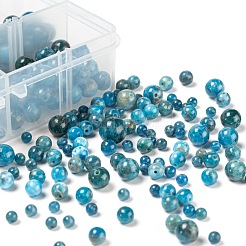 340 pz 4 perline di apatite naturale&nbsp;G-LS0001-51