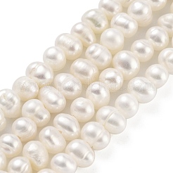 Brins de perles de culture d'eau douce naturelles&nbsp;PEAR-C003-10C