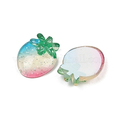 Прозрачные кабошоны из смолы с фруктовой тематикой&nbsp;RESI-XCP0002-64A